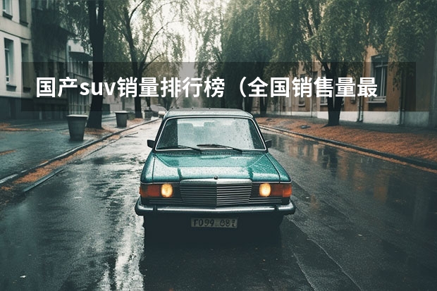 国产suv销量排行榜（全国销售量最多的汽车排行榜）