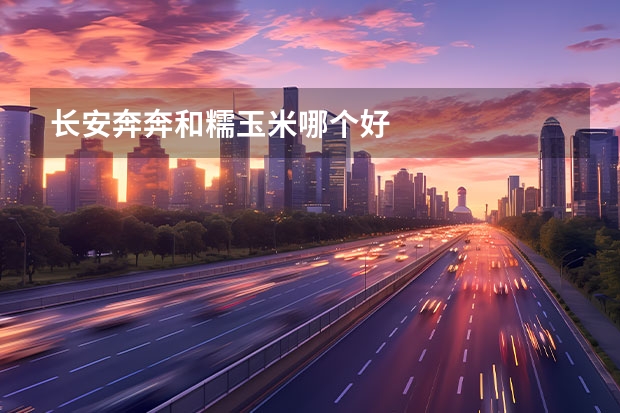 长安奔奔和糯玉米哪个好