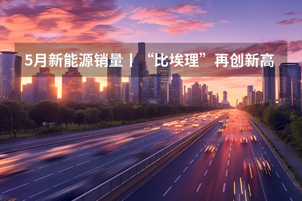 5月新能源销量丨“比埃理”再创新高 “小蔚”掉队难聚首 新势力5月销量排行出炉，理想独一档，蔚来小鹏锋芒不再