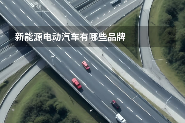 新能源电动汽车有哪些品牌