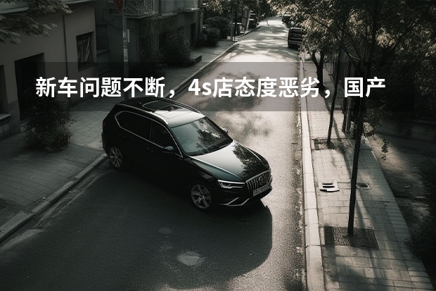 新车问题不断，4s店态度恶劣，国产车的春天在哪里？