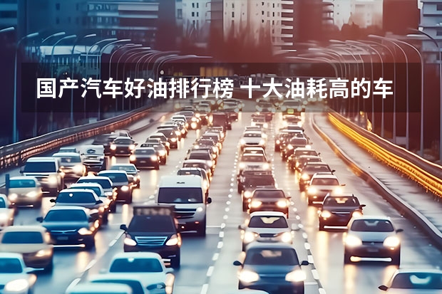 国产汽车好油排行榜 十大油耗高的车排行榜