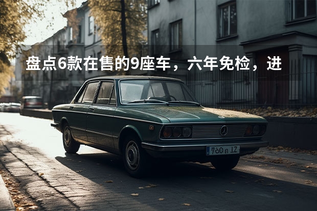 盘点6款在售的9座车，六年免检，进口和国产都有，C1驾照都能开！（中国十大汽车坐垫品牌？）