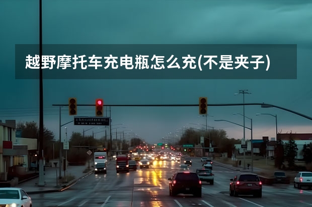 越野摩托车充电瓶怎么充(不是夹子)？
