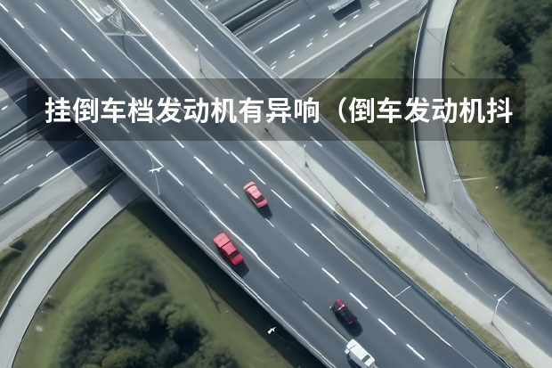 挂倒车档发动机有异响（倒车发动机抖动严重前进没事）