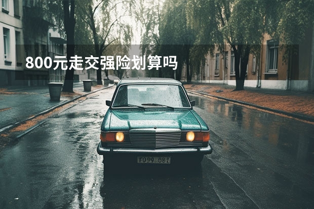 800元走交强险划算吗