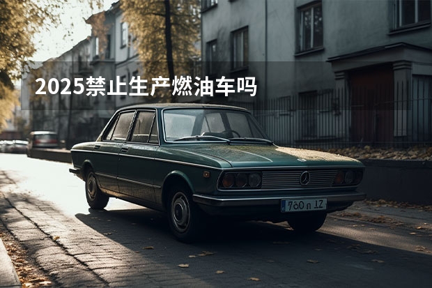 2025禁止生产燃油车吗
