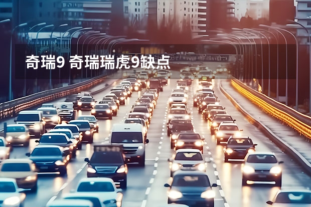 奇瑞9 奇瑞瑞虎9缺点