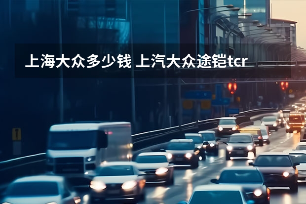 上海大众多少钱 上汽大众途铠tcross1.4t舒适版落地价多少钱