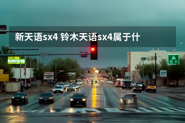 新天语sx4 铃木天语sx4属于什么车型