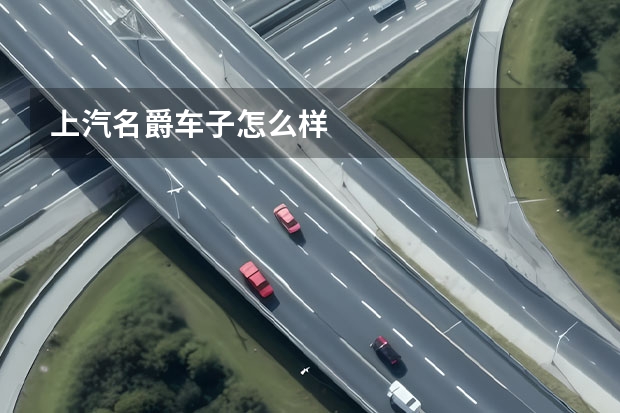 上汽名爵车子怎么样
