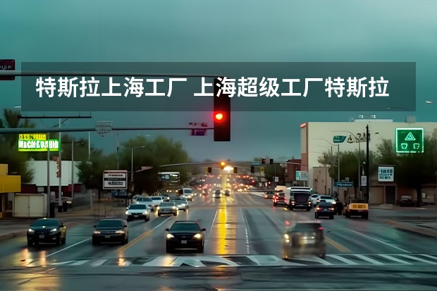 特斯拉上海工厂 上海超级工厂特斯拉地址