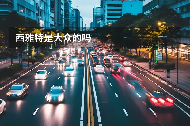 西雅特是大众的吗