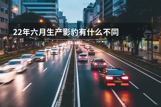22年六月生产影豹有什么不同