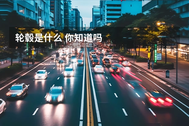 轮毂是什么 你知道吗