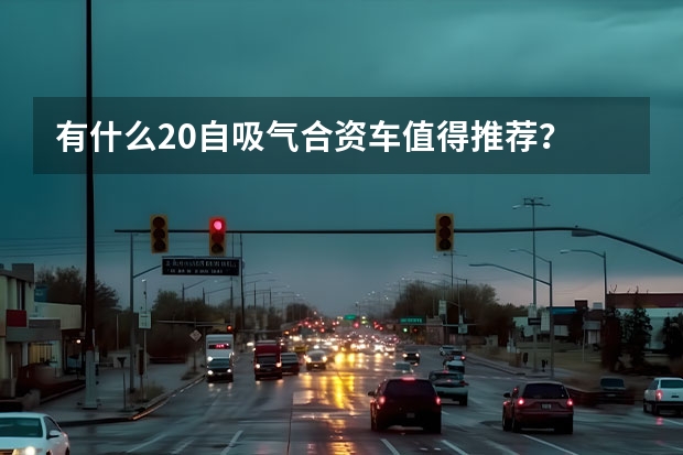 有什么2.0自吸气合资车值得推荐？