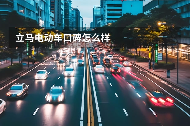 立马电动车口碑怎么样